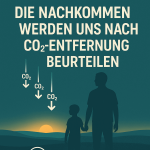 Die Nachkommen werden uns nach CO₂-Entfernung beurteilen